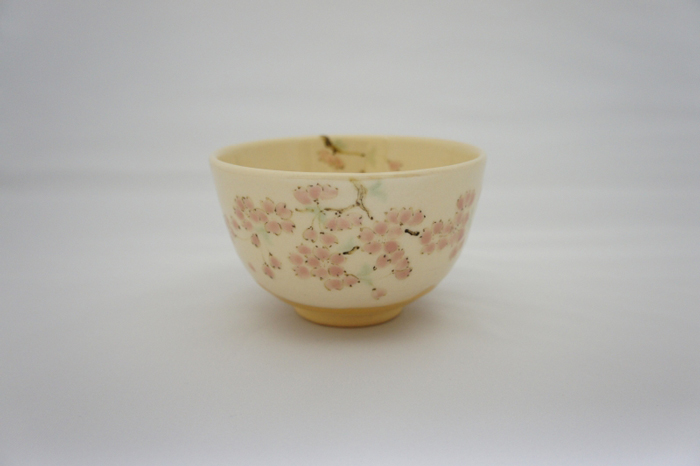 桜絵茶碗